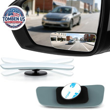 Blind Spot Mirror Rectangular Shaped Hd Glass Frameless Convex Rear View Mirror