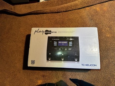 TC HELICON Play Acoustic Vocal & Guitar Effects Stompbox w BodyRex, Looping NICE