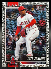 2026 Topps Series 1 JOSE SORIANO Spring Training Foil Los Angeles Angels #319