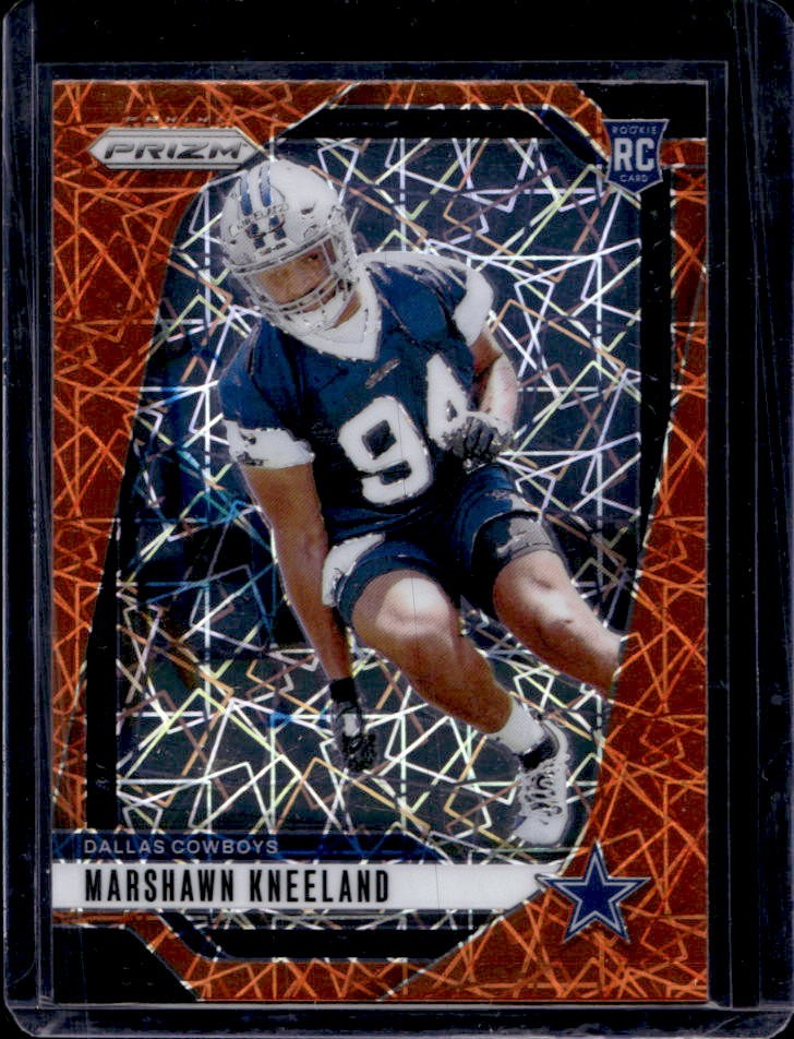 2024 Panini Prizm Marshawn Kneeland RC Lazer Rookie #373 Cowboys