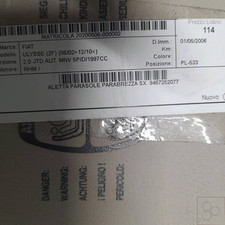 Pare-brise Lancia PHEDRA