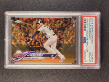 2018 Topps Chrome Update #HMT65 Nolan Arenado Gold Refractor /50 PSA 10 Pop 3 SP