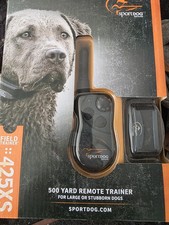SportDOG FieldTrainer 425X Black Remote Trainer Collar Brand New in Box.