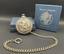 Perseo Cal.526 Mechanical Pocket Watch National Alchemist motif WWII movement