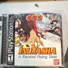 InuYasha: A Feudal Fairy Tale PSX. Manual W/ Reg Card