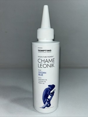New Tempting Professional Vegan Pigment Ocean Blue, Chame Leonik 5 Fl Oz 
