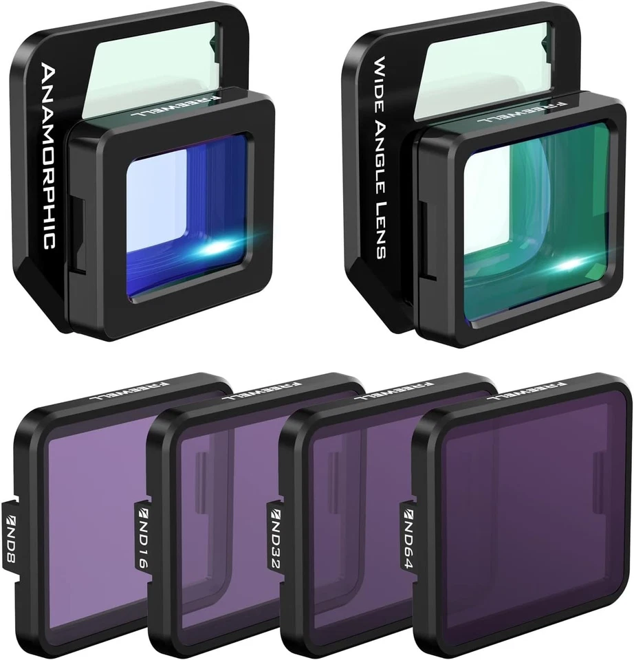 Anamorphic & Wide Angle Lens with Four ND Filters for Stunning Drone Photography - Image 3 of 4