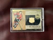 Upper Deck A Piece of History 500 Goal Club BOBBY HULL  Jersey Hockey Card