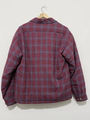 visvim Keesey Check Down JKT Red Plaid Twill Button Jacket 3/L $2856 Retail image 4