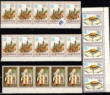 / 5X COLOMBIA - MNH - ARCHITECTURE - RELIGION - POPE - 1968