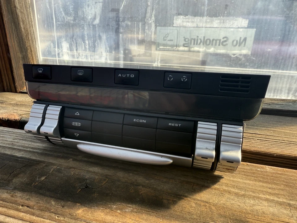 08-10 Porsche Cayenne Calentador Delantero Aire Acondicionado Temperatura Panel 7L5907040BR OEM Foto 2 de 3