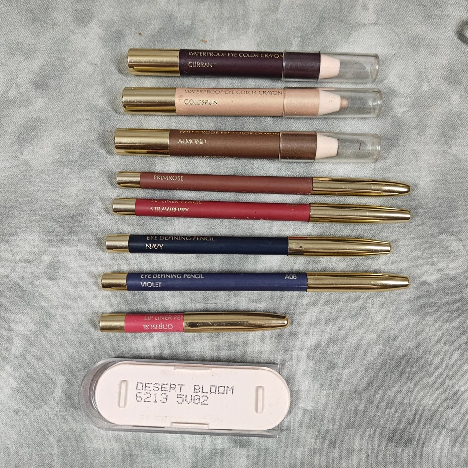 Mary Kay Eye & Lip Liner Lot + Eye Color Crayons & Blush – Mixed Shades (10pcs) - Image 2 of 4