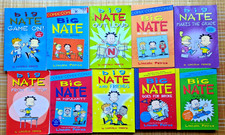 Big Nate Lot Of 10 Kids Graphic Novels by Lincoln Pierce - 2 HC 8 TPB