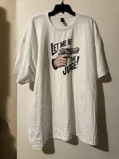 Gilden Graphic T-shirt Size 3XL White