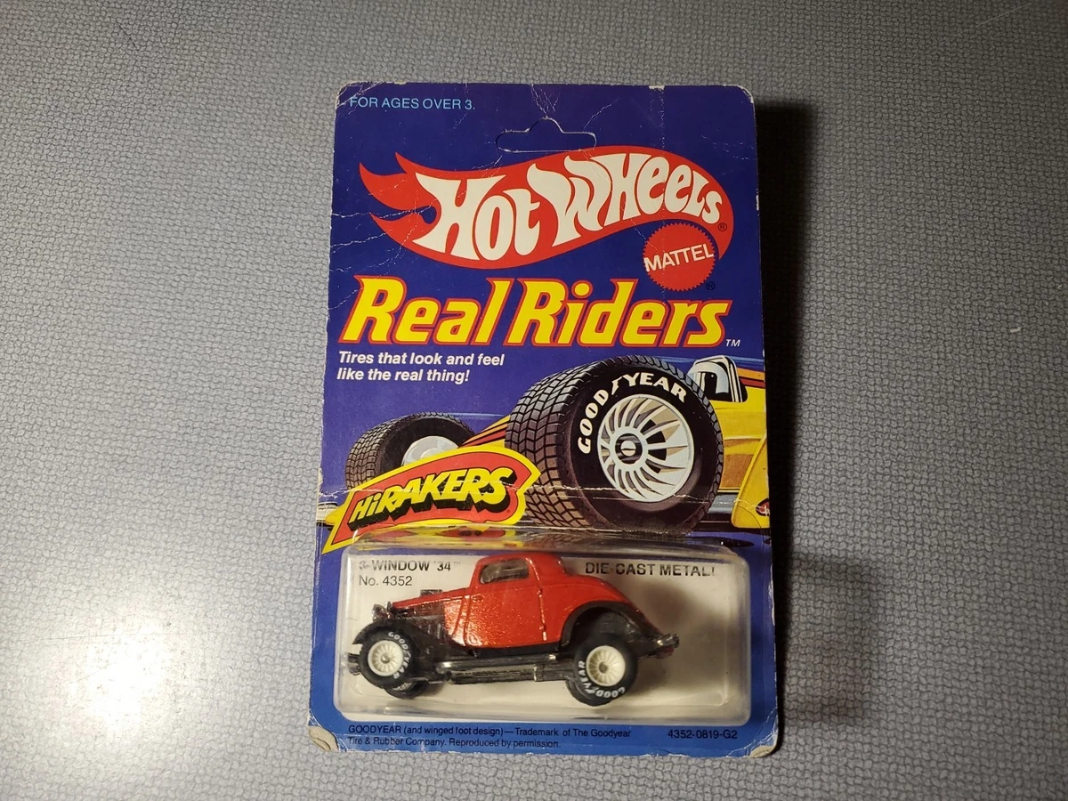 Hot Wheels Real Riders Vintage Manufacture Diecast Cars for sale