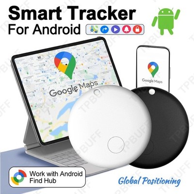GPS Tracker for Google Find My Device Android Anti-Lost Finder Luggage Key Tag