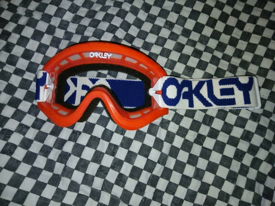 Винтажные розовые/синие очки/защита маски Oakley, мотокросс, Ама Скотт, 100 - Изображение 3 из 4