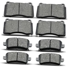 D1050 D1430 8 pastillas de freno de cerámica delanteras y traseras para 2014 