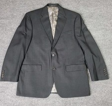Lauren Ralph Lauren Suit Jacket Mens 42R Black Blazer Coat Paisley Lined India