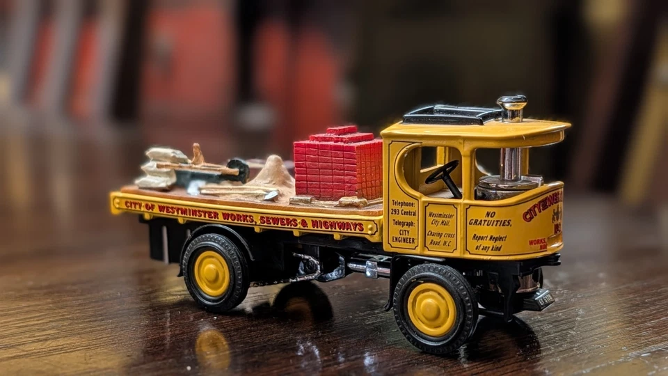 1993 Matchbox Models of Yesteryear 1918 Atkinson Steam Wagon, with Masonry Load - Image 4 of 4