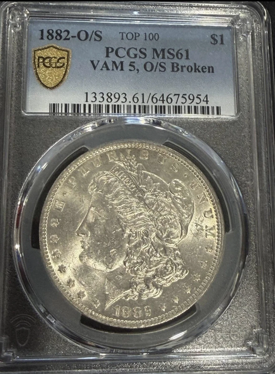 MS 61 Graded 1882 Year Morgan US Dollars (1878-1921) for sale | eBay