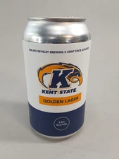 Kent State Ohio Golden Flashes Beer Can College Sports