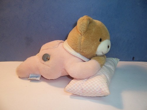 teddy bear with music box