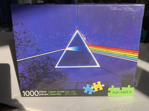 Rompecabezas Acuario 1000 piezas PINK FLOYD El lado oscuro de la luna TOTALMENTE NUEVO - Imagen 14 de 16