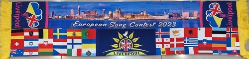 Liverpool European Song Contest 2023 Scarf - Picture 2 of 2