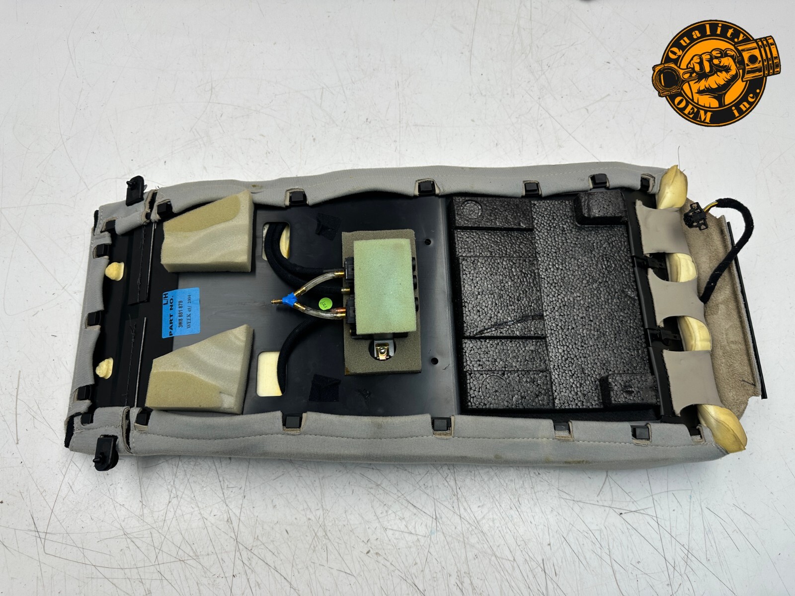 2003-2006 BENTLEY CONTINENTAL GT FRONT RIGHT SEAT UPPER & LOWER CUSHIONS OEM 49k
