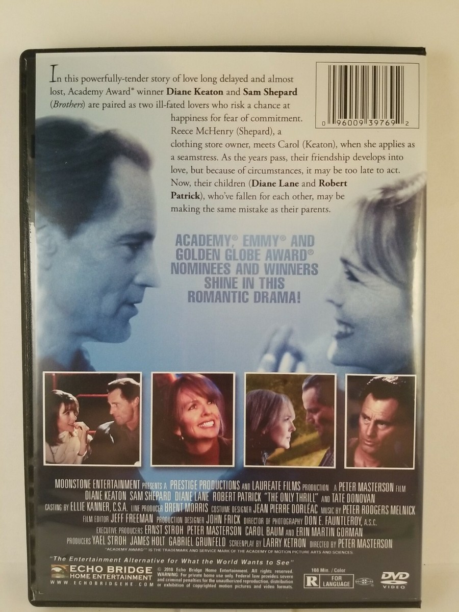 The Only Thrill DVD: Diane Keaton, Sam Shepard and Diane
