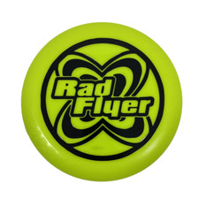Rad Flyer Frisbee 10.5-Inch Diameter 180 Grams Competition Disc Yellow Ja-Ru