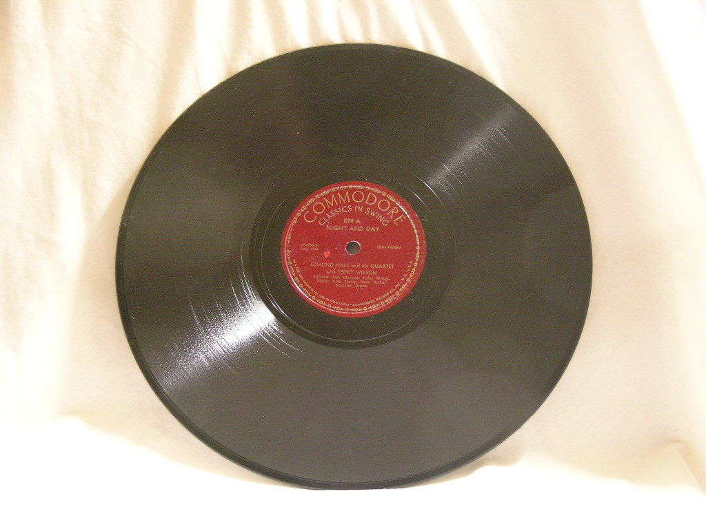 EDMOND HALL & TEDDY WILSON Night & Day / Where or When Commodore