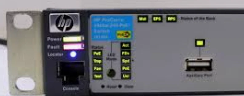 HP J9146A 2910al-24G 24-port PoE Gigabit + 4x SFP Procurve Switch + RACK EAR - Image 2 of 4