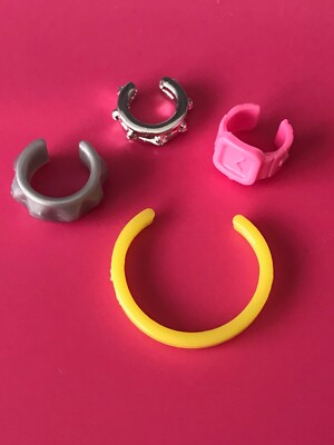 NEW Barbie Extra Doll 2020 #4 Lot Necklaces Accessories Fashionista Jewelry