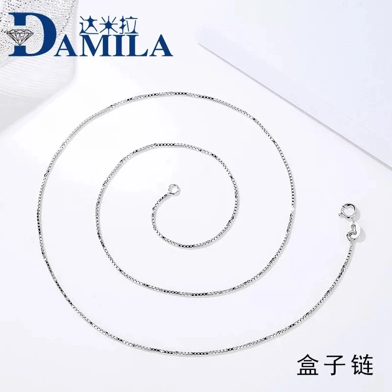 Plata de Ley 925 Perla de Agua Dulce Sirena Colgante 18" Cadena Collar Caja de Regalo Foto 3 de 3