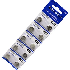 AG10 LR1130 LR1131 389A 389 1.5 Volt Alkaline Button Cell Battery USA ~ Qty 10