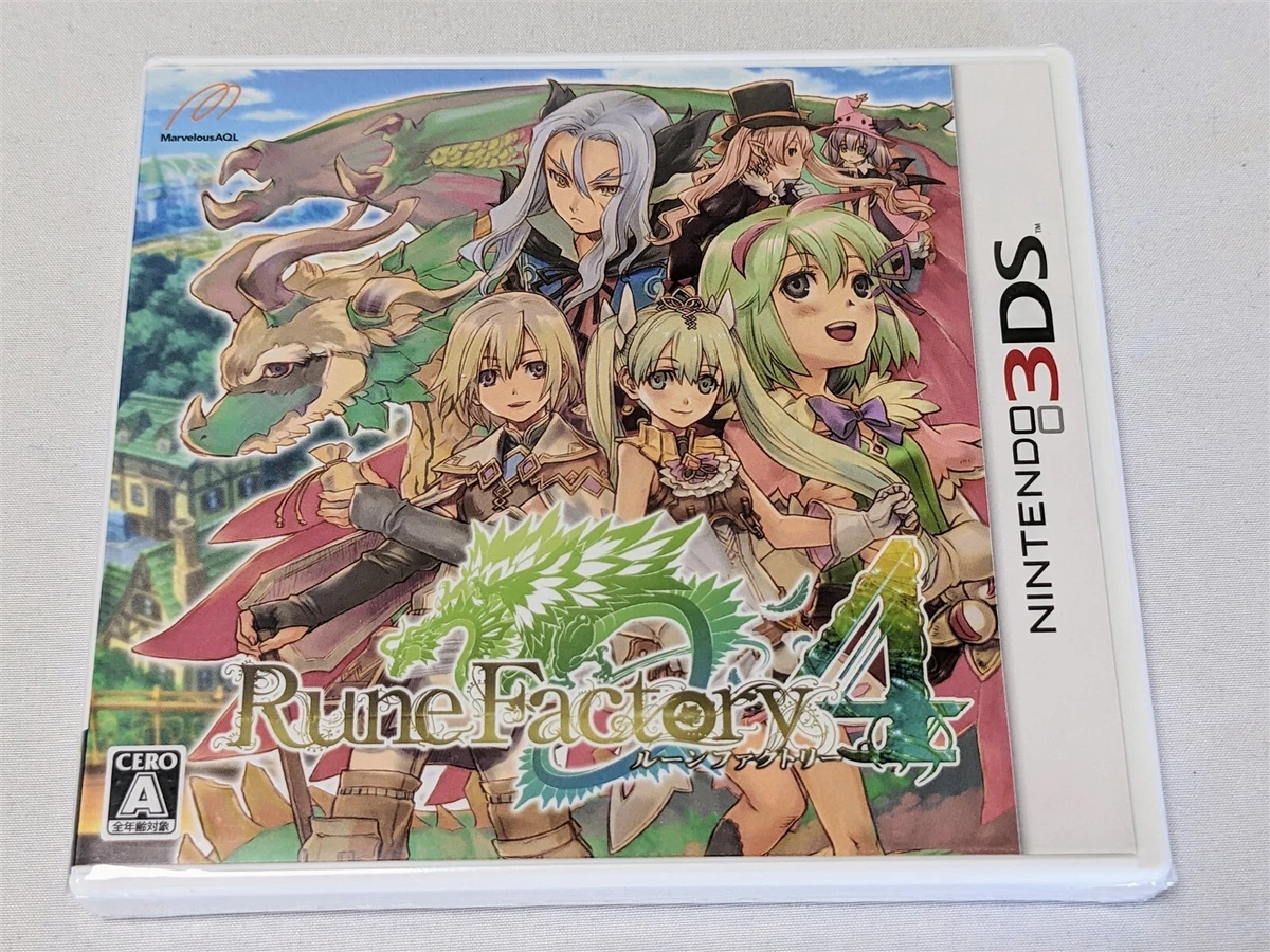 Rune factory 4 nintendo 3ds 2025