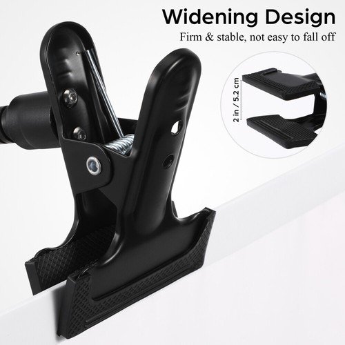 Metal Clip Gooseneck Clmap Flex Clamp Mount Photography Clamps for Backdrop - Photo 7 sur 12