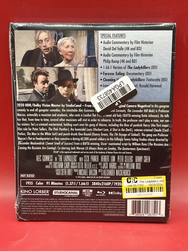 The Ladykillers (4k Ultra HD, 1955) New/Sealed - Picture 2 of 2