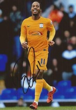 PRESTON* DANIEL JOHNSON SIGNED 6x4 ACTION PHOTO+COA
