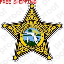 STICKER SHERIFF BREVARD COUNTY