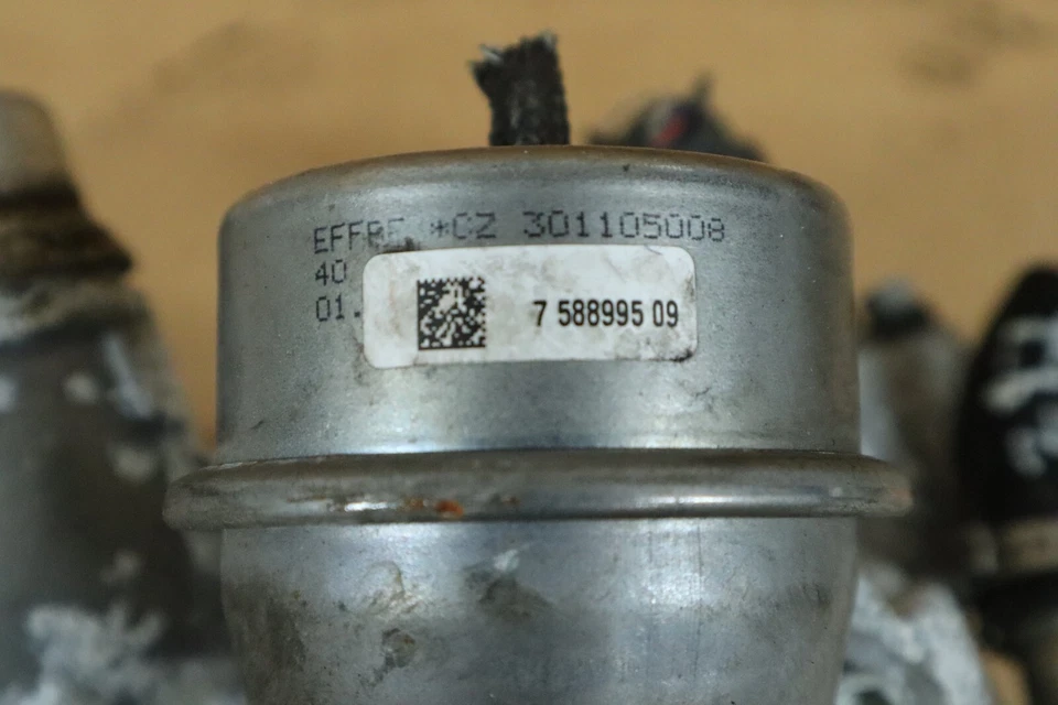 BMW 335i 2011 2012 2013 turbocompresor conjunto OEM 18551018660 Foto 3 de 4