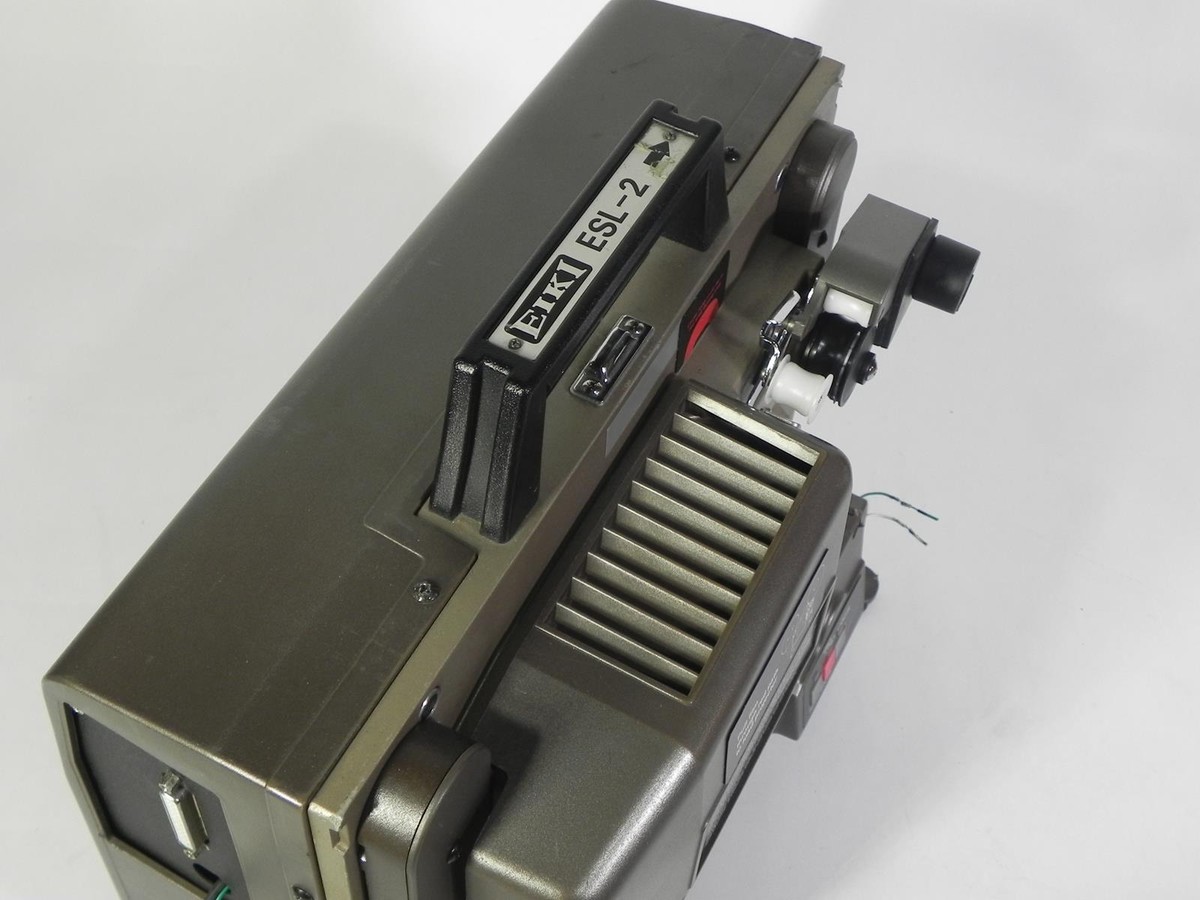 Eiki ESL-2 Slot Load Vintage 16mm Sound Projector - UNTESTED Eiki ESL-2 Slot Load Vintage 16mm Sound Projector - UNTESTED