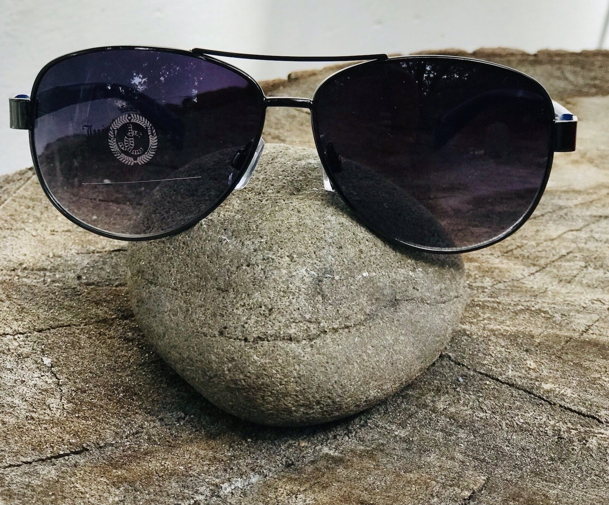 NEW PURPLE JUICY COUTURE Aviator Sunglasses/ICONIC Case  display picture 3