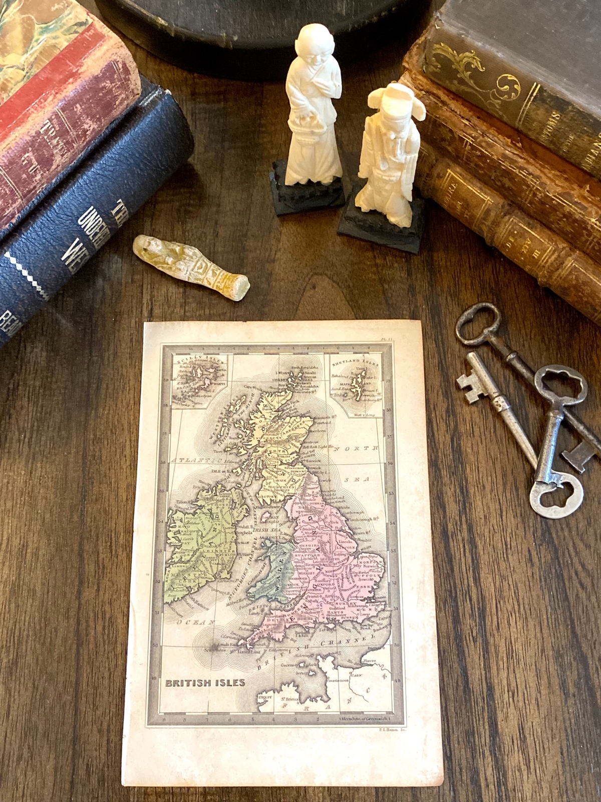 BRITISH ISLES. 1834 Original Map. Excellent condition.