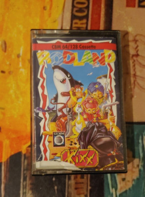 Rodland (KIXX 1987) Commodore 64 (Tape, Box, Manual) working CIB 8-bit