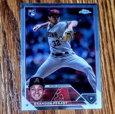 2023 Topps Chrome Update Series - #USC156 Brandon Pfaadt (RC) Rookie Card 
