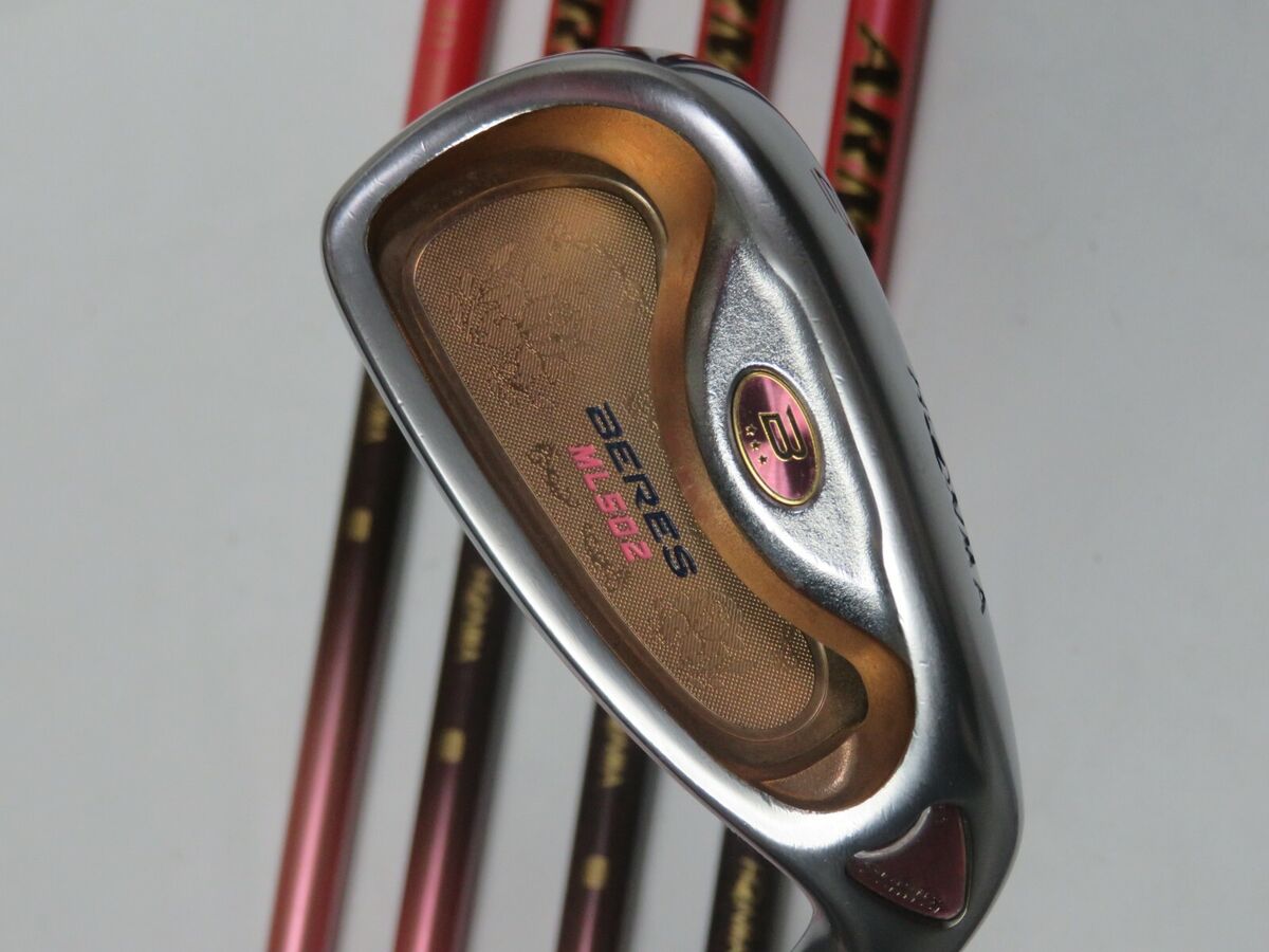 3STAR Ladies HONMA BERES ML502 5pc L-FLEX IRONS SET GOLF 3STAR Ladies HONMA BERES ML502 5pc L-FLEX IRONS SET GOLF