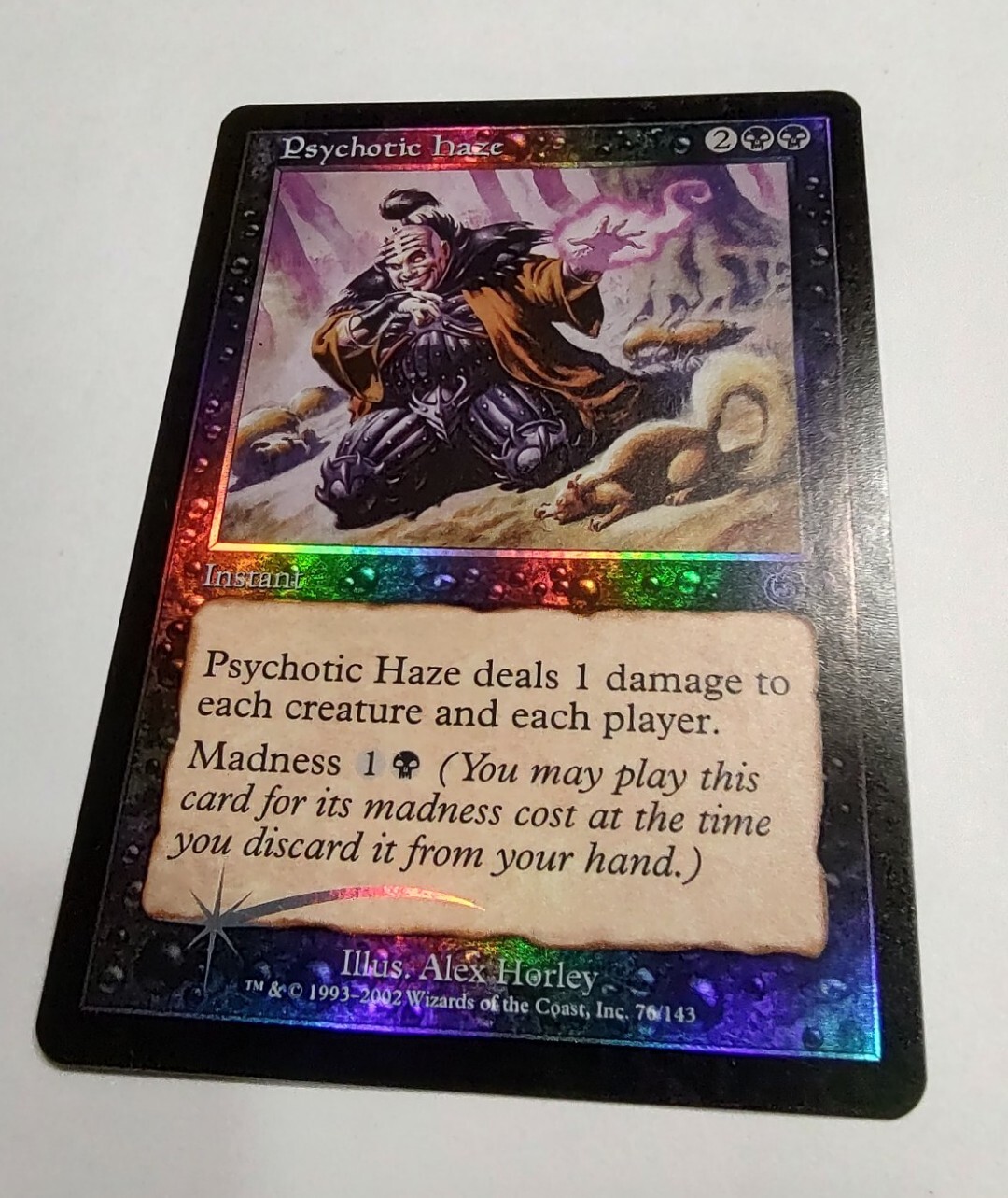 Magic the Gathering MTG Torment PSYCHOTIC HAZE Foil NM NP